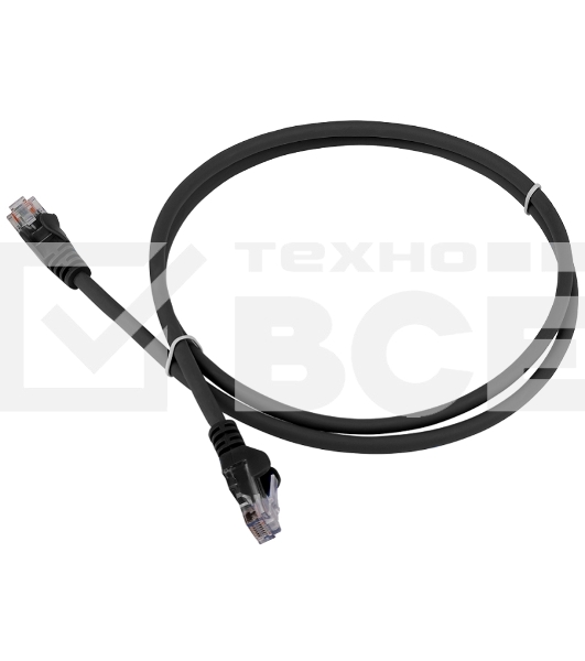 Патч-корд Lanmaster LSZH UTP кат.6, 3.0 м, черный