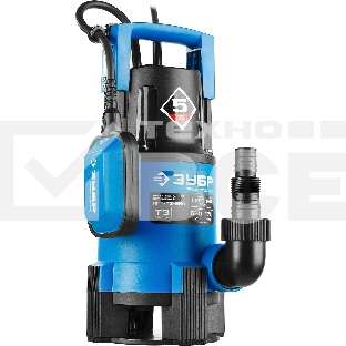 Насос ЗУБР НПГ-Т3-550 профессионал т3 погружной дренажный для грязной воды d частиц до 35мм 550Вт