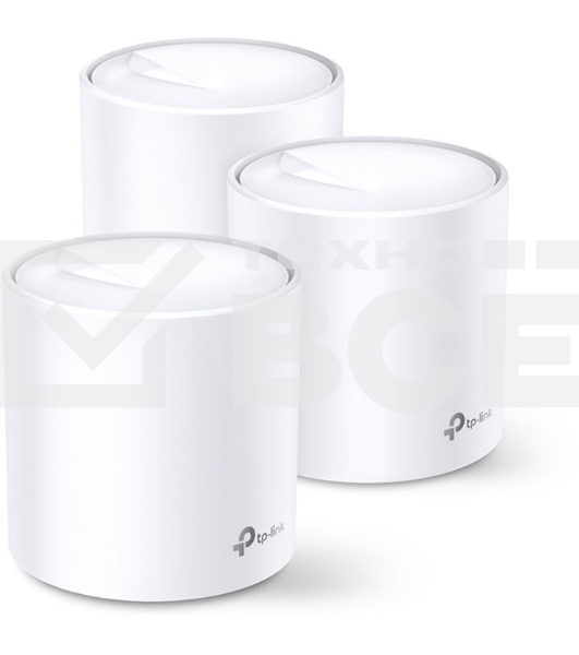 Домашняя Mesh Wi-Fi система TP-Link Deco X20(3-pack) AX1800