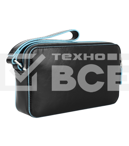 Клатч мужской Piquadro Blue Square AC4221B2/N, черный, натур.кожа