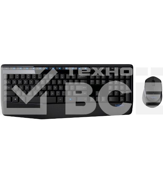 Клавиатура + мышь Logitech MK345 клав:черный мышь:черный USB 2.0 беспроводная Multimedia