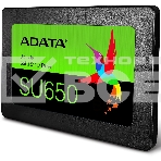 Накопитель SSD ADATA SU650, 256Gb, SATA III, 2.5