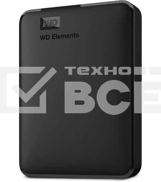 Внешний жесткий диск Western Digital Elements Portable WDBU6Y0040BBK-WESN 4ТБ 2,5