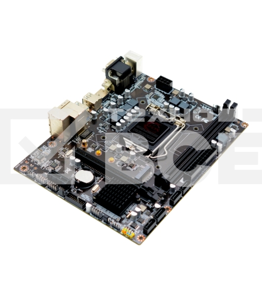 Материнская плата AFOX IH510-MA2-V2, LGA 1200, Intel H510, 2xDDR4, 4xSATA, 1xM.2, 1xPCIe 4.0/3.0 x16, 1xPCIe x1, 1xHDMI, 1xDVI, 1xVGA, 1x 1Gb LAN, 2xUSB-A 2.0, 2xUSB-A 3.2 Gen 1, 3x3.5 мм, 5.1, microATX