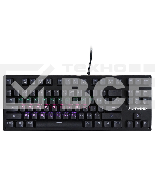 Клавиатура SUNWIND SW-K900G,  USB, черный [1422332]