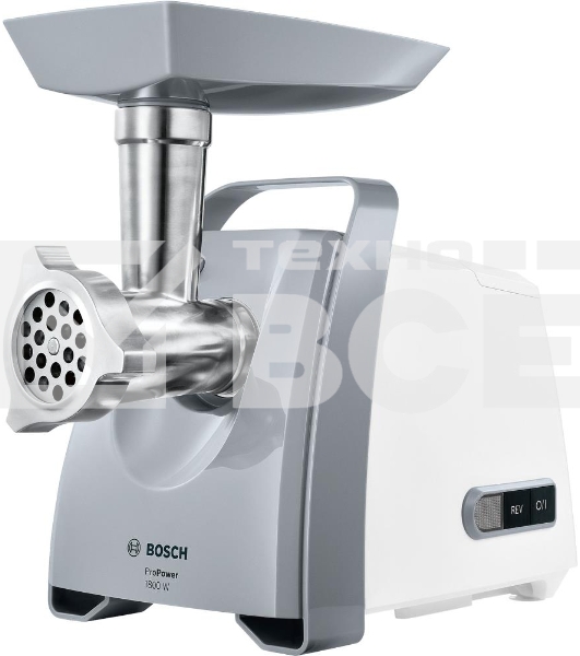 Мясорубка Bosch ProPower MFW66020 1800Вт белый/серый
