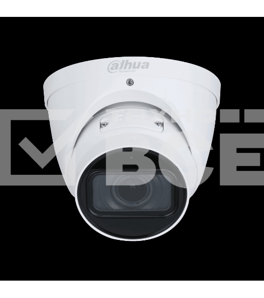 Видеокамера Dahua DH-IPC-HDW3241TP-ZS-27135-S2 уличная купольная IP-видеокамера с ИИ 4Мп 1/3” CMOS объектив 2.7-13.5мм