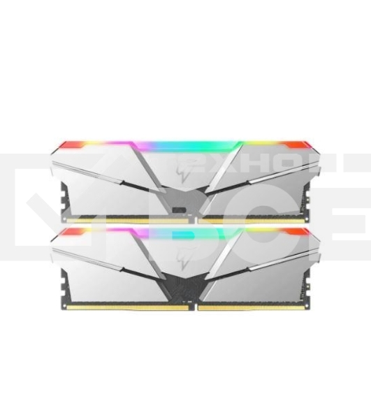 Оперативная память NETAC Shadow, DDR4, 16GB (2x8GB), 3600MHz, CL16, с радиаторами, RGB, серебристый