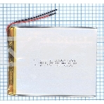 Аккумулятор Li-Pol (батарея) 3*85*100мм 2pin 3.7V/3500mAh, фото 1