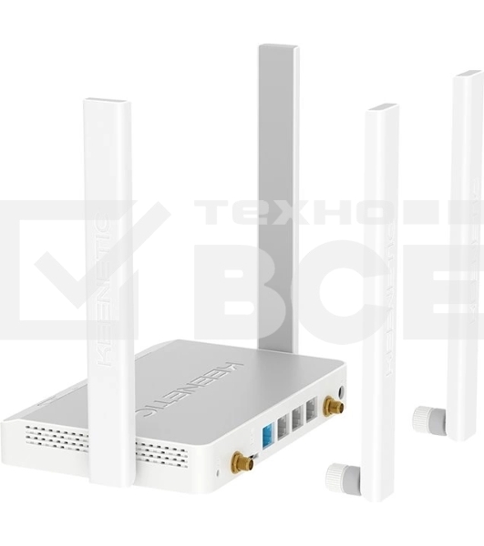 Роутер беспроводной Keenetic Runner 4G (KN-2212) с модемом 4G, Mesh Wi-Fi N300 и 4-портовым Smart-коммутатором