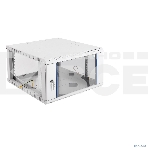 Шкаф телекоммуникационный настенный разборный 6U (600 x 650) дверь стекло, фото18