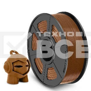 Филамент NVPRINT PETG Coffee для 3D печати диаметр 1.75мм  длина 330 метров  масса 1 кг