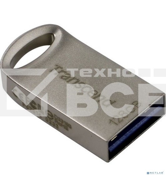 Флеш диск Transcend 128GB JETFLASH 710 (Silver)