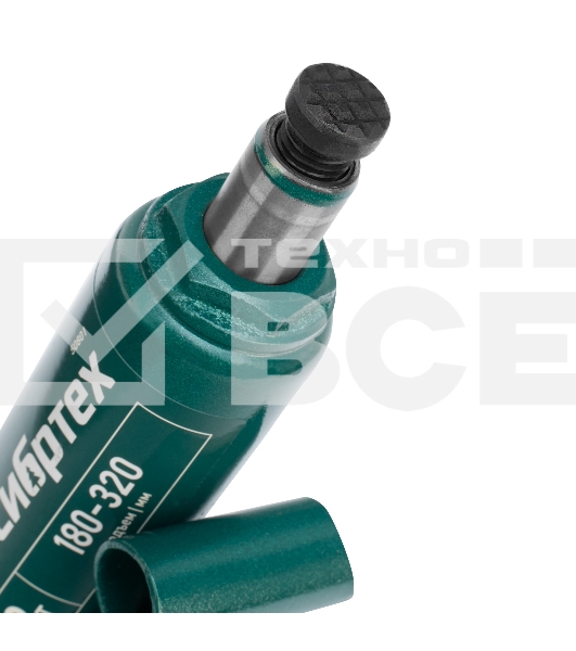 Домкрат гидравлический Сибртех бутылочный, 3т, 180-320 мм