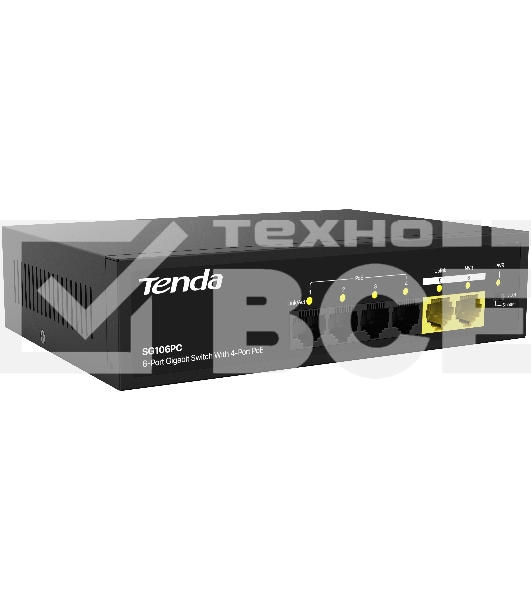 Коммутатор TENDA SG106PC 6PORT 10/100/1000M