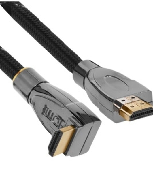 Кабель HDMI C-HM-HM-10M Wize, 10 м, v.2.0, 19M/19M, позол.разъемы, экран, черный, пакет