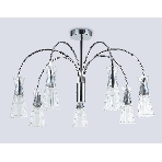 Люстра Ambrella light LH55653/7 СH/CL хром/прозрачный E14*7 max 40W D745*460, фото6