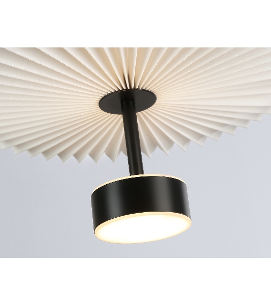 Светильник Ambrella light LH72601 BK/WH черный/белый 6W 3000K D300*260-1770