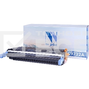 Картридж лазерный NV Print совместимый HP C9732A Yellow для LJ Color 5500/5550 (12000k)