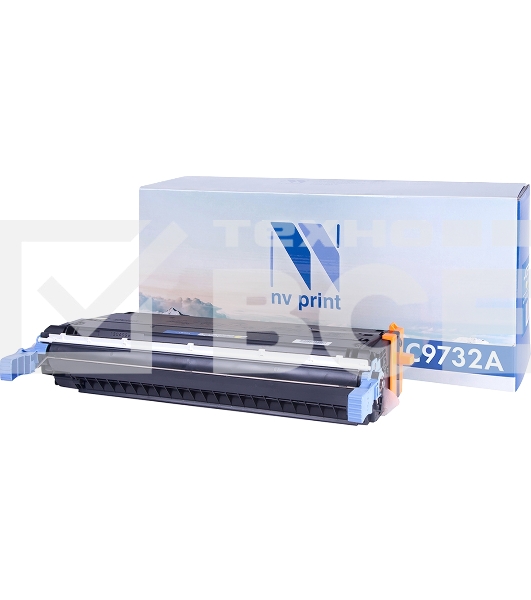 Картридж лазерный NV Print совместимый HP C9732A Yellow для LJ Color 5500/5550 (12000k)