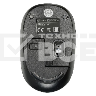 Мышь беспроводная Oklick 505MW черный, 1000 dpi, радиоканал, USB, кнопки - 3