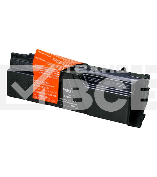 Картридж Sakura TK1100 для Kyocera Mita SF-1110/1024/1124MFP, черный, 2100 к.