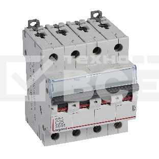 Выключатель автоматический DX3-E C25 4П 6000/6kA