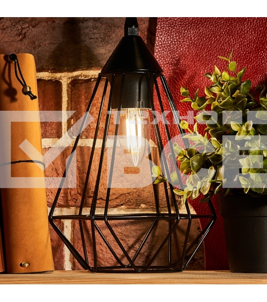 Лампа светодиодная филаментная Rexant Свеча CN35 9.5 Вт 950 Лм 4000K E27 прозрачная колба