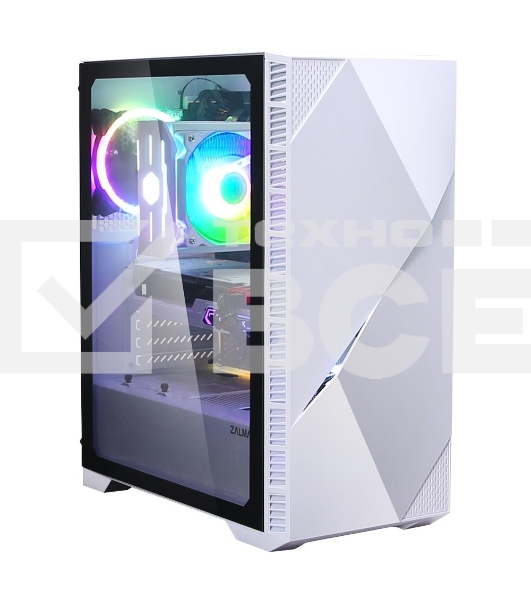 Компьютерный корпус MIDITOWER ATX W/O PSU Z3 ICEBERG WHITE ZALMAN