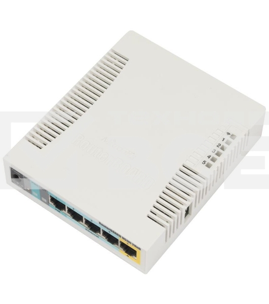 Роутер беспроводной MikroTik RB951UI-2HND N300 10/100BASE-TX белый