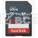 Карта памяти SDXC 64GB UHS-I SDSDUNR-064G-GN3IN SANDISK, фото4