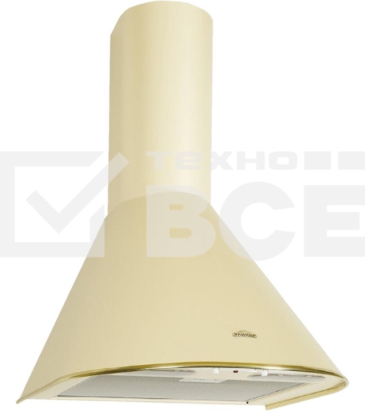 Вытяжка Elikor EPSILON 50P-430-P3L MILK/GOLD