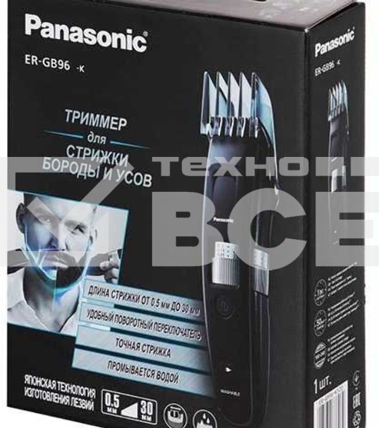 Машинка для стрижки Panasonic ER-GB96-K520
