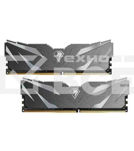 Оперативная память NETAC, DDR4, 32GB (2x16GB), 3200MHz, CL16, с радиаторами, черный
