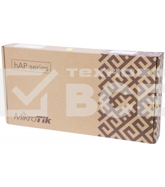 Беспроводной маршрутизатор MikroTik hAP ac3 with 4-core 716 MHz CPU, 256MB RAM, 5 x Gigabit LAN (PoE-out on port#5)
