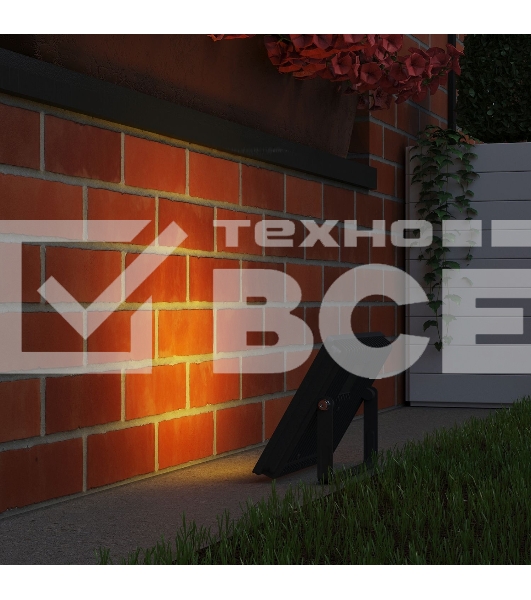 Прожектор светодиодный Elementary 70W 7175lm 4000К 175-265V IP65 черный LED