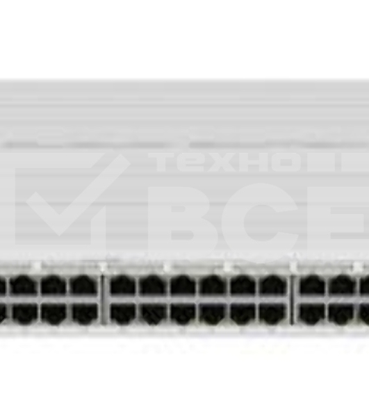 Коммутатор CRS354-48P-4S+2Q+RM Cloud Router Switch 354-48P-4S+2Q+RM with 48 x Gigabit RJ45 LAN (all PoE-out), 4 x 10G SFP+ cages, 2 x 40G QSFP+ cages, RouterOS L5, 1U rackmount enclosure, 750W PSU