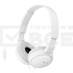 Наушники Sony MDR-ZX110APW белый, фото5