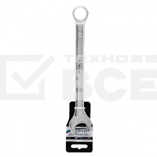 Ключ комбинированный, 21 мм, CrV, матовый хром  Stels