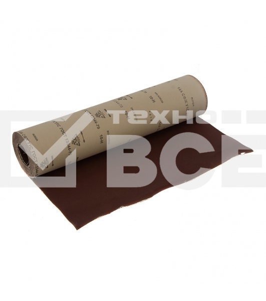 Шкурка на тканевой основе, серия 14а, зерн. 10Н (P120), 800 мм х 30 м, водост. (БАЗ) Россия