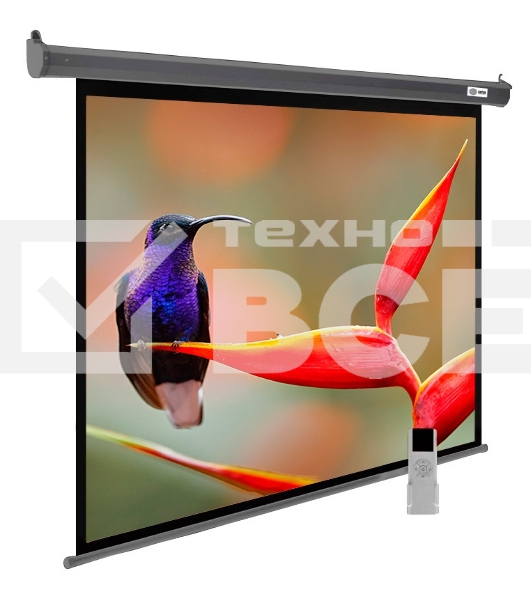 Экран Cactus 138x220см SIlverMotoExpert CS-PSSME-220X138-DG 16:10 настенно-потолочный рулонный тёмно-серый (моторизованный привод)