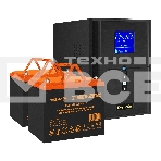 Комплект Источник бесперебойного питания EX295989RUS + батарея 75Aч EX285653RUS 2шт ExeGate SineTower SZ-2000.LCD.AVR.3SH.1C13.USB + батарея ExeGate HRL 12-75 (12В, 75Ач) 2шт, фото2