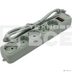 Сетевой фильтр Exegate SP-5-1.8G (5 розеток, 1.8м, евровилка, серый), фото3