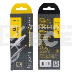 Кабель-переходник USB Cablexpert CCAB-AP35M-1M-W, Lightning/Jack3.5, Mobile, 1м, белый, коробка, фото 1