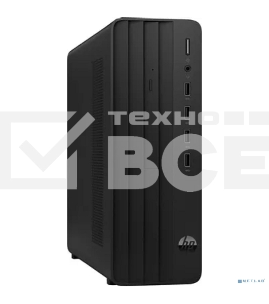 Компьютер HP 290 G9 SFF i5 13400 (2.5) 8Gb SSD512Gb UHDG 730 Free DOS 3.0 GbitEth 180W kb мышь клавиатура черный (8T2G6ES)