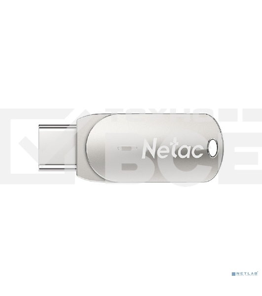 Флеш диск Netac U785 32Gb <NT03U785C-032G-30PN>, USB3.0+TypeC, металлическая