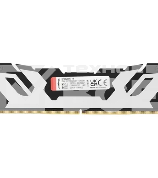 Оперативная память Kingston Fury Renegade, DDR5, 16GB (1x16GB), 8000MHz, CL38, с радиаторами, серебристый/черный