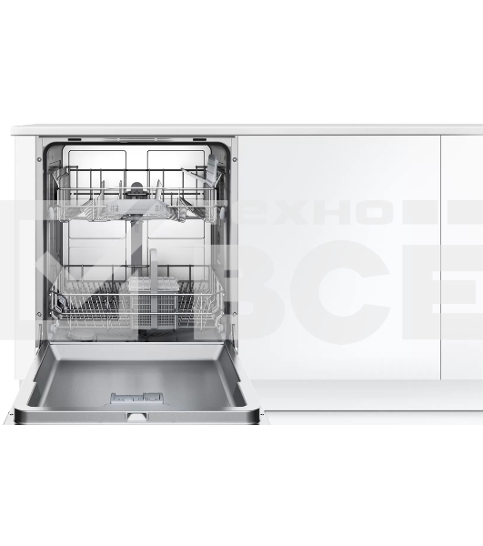 Встраиваемая посудомоечная машина Bosch SMV25AX06E, черный, 59.8 см, 12 компл., 48 дБ, класс A