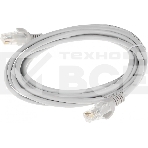 Патч-корд Premier 5-970 3.0 1Гбит/с UTP 4 пары cat5E CCA molded 3м серый RJ-45 (m)-RJ-45 (m), фото 1