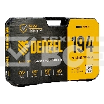Набор инструментов Denzel 1/2', 1/4', CrV, S2, пластиковый кейс, 194 предмета, фото58